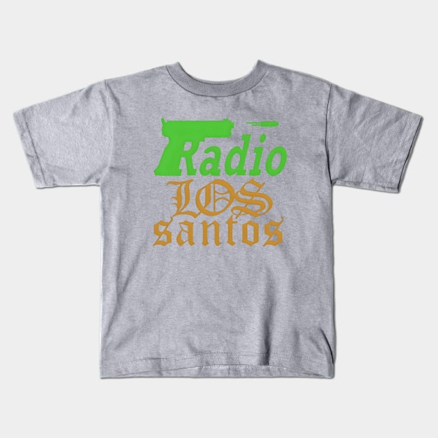 Radio Los Santos Kids T-Shirt by Attitude Shop